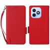 Wallet Case for X8d - Leather/PU, Red, With Lanyard