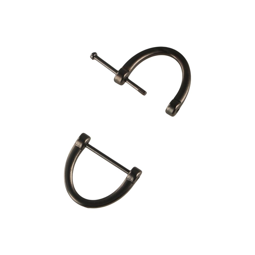 Car-Styling Interior Accessories Bag Repair Buttons D Shape Keyring D Shape Key Chain Car Keychain