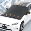 Magnetic Car Front Windscreen Cover Automobile Sunshade Cover Car Windshield Snow Sun Shade Waterproof Car Cover