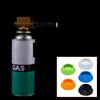Portable Gas Canister Support Base, Wide Stand with Inner Seat for Camp Cooking Storage and Temporary Placement