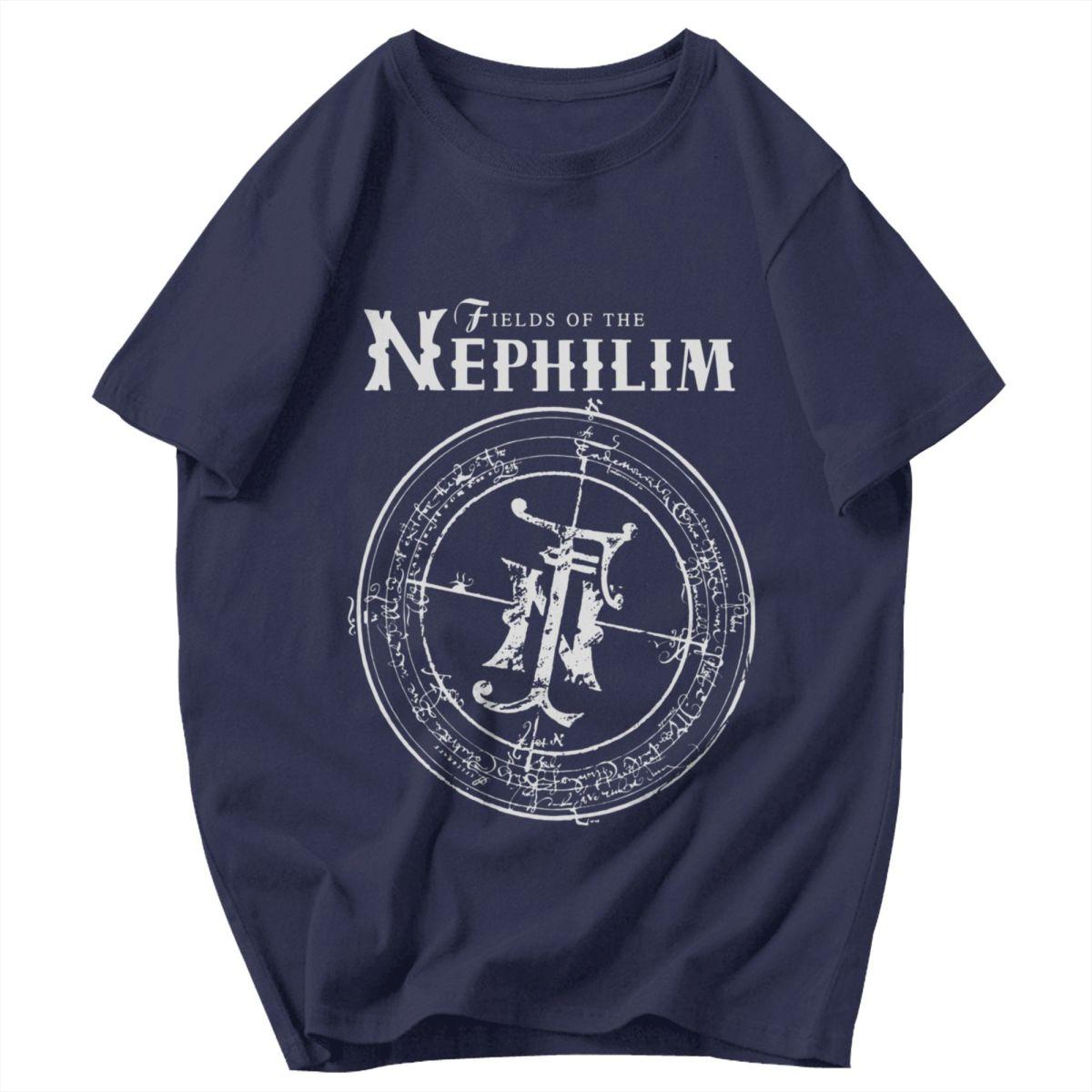 

Men T Shirt Fields Of The Nephilim Dawnrazor Fans Gifts Idea Y2K Graphic Crewneck Unisex Clothes T Shirts 4XL