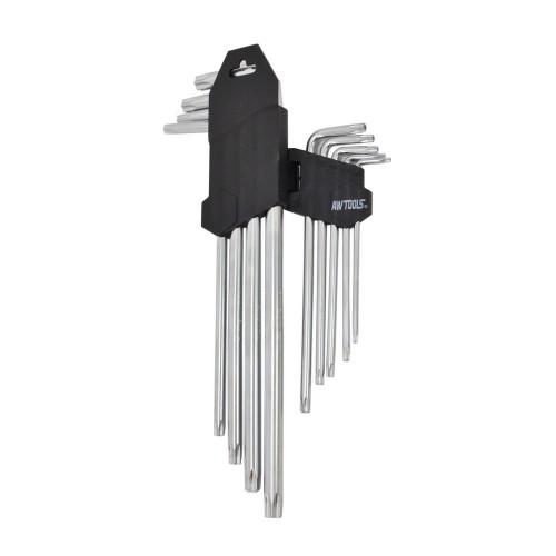 AW Tools Torx Keys Set (Pack of 9)