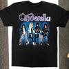 Vintage Cinderella Members Band Cotton Short Sleeve Black Men T-shirt DI035 Unisex T-Shirt