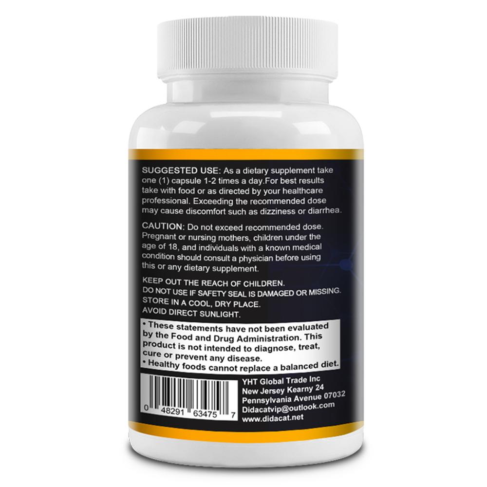 Didacat Shilajit Supplement, 10000mg, Fulvic Acid, 85+ Minerals, 120 Caps