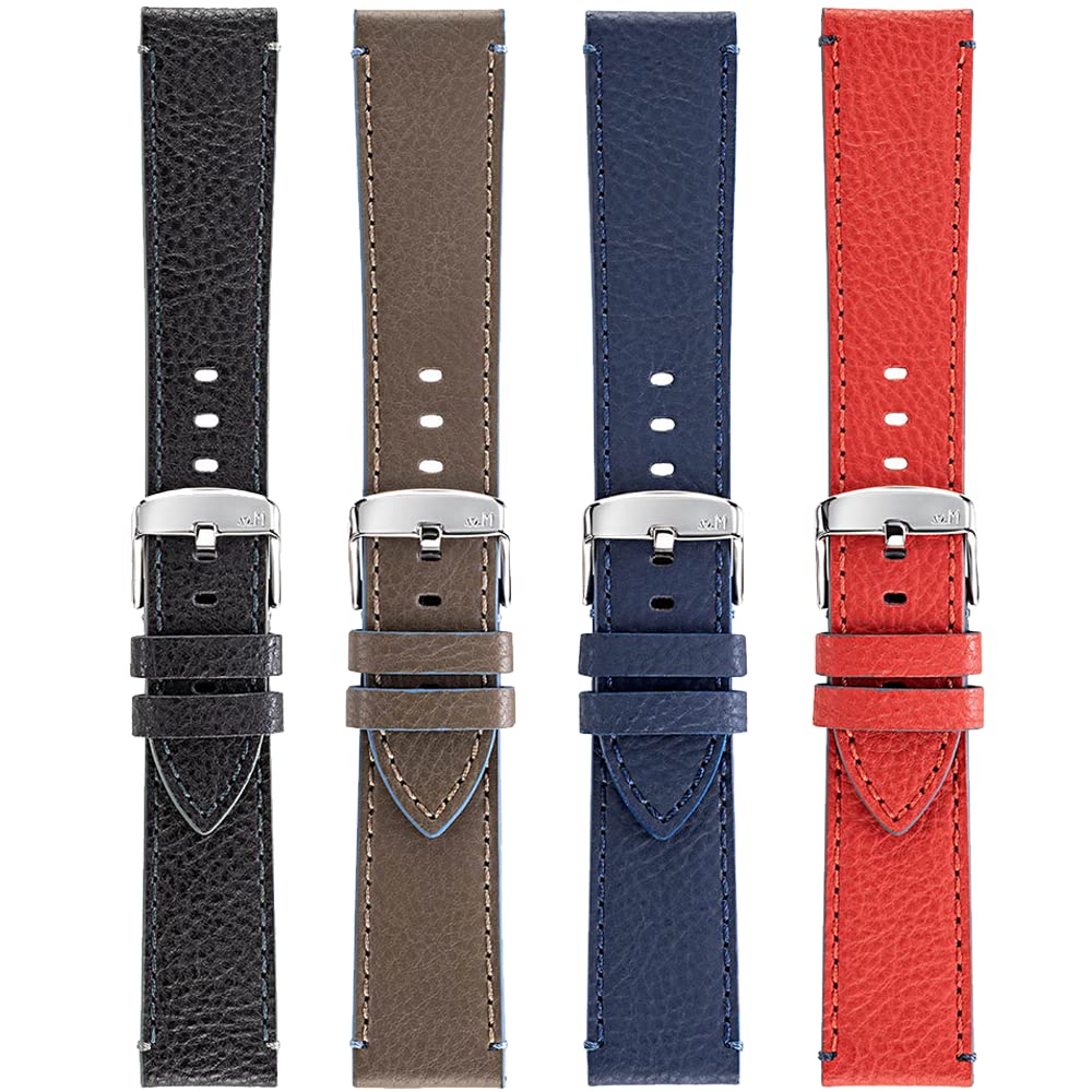 MORELLATO Cowhide Leather Watch Water Resistant for Includes Replacement Tool X5394D14034024 Strap, Paragliding, 24mm, Brown, [Officially Imported]