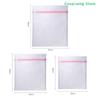 Foldable Delicates Lingerie Bra Socks Underwear Clothes Protection Net Washing Machine 3 Size Zippered Mesh Laundry Wash Bags