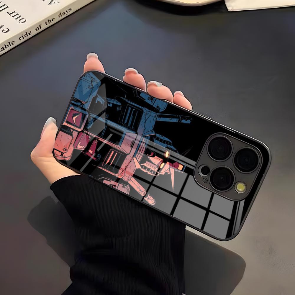 Anime Cool G-GUNDAM Phone Case For IPhone 17 Pro Max 16 15 14 Pro Max 13 11 X Xs Xr 8 7Plus Glass Cover