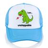 I Am Unstoppable TRex Dino Cool Cute Humor Funny Caps for Unisex Classic Fashion Dinosaur Baseball Cap Summer Visor Mesh Hat