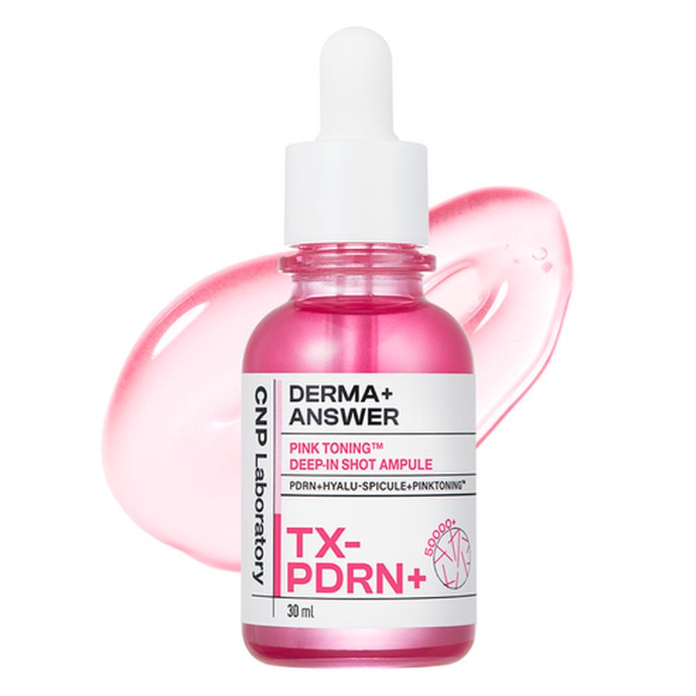 CNP LABORATORY Pink Toning Deep In-Shot Ampoule 30ml – Brightening & Tone Up Care, Korean