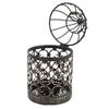 European Retro Vintage Candle Holder Metal Hanging Candle Lantern  Outdoor Terrace