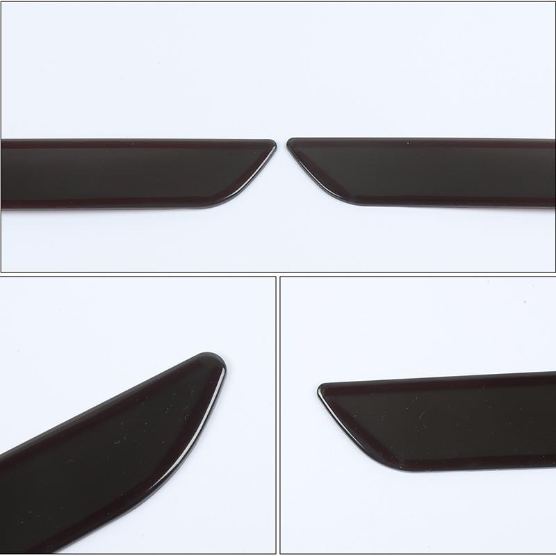 BAWA ABS Wielwenkbrauw Lampbehuizingen Decoratie Zwartgemaakte Auto Koplamp Kap Sierlijst Voor Ford Mustang 2015-2023 Exterieur Accessoires