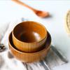Sanchuang Bowl Household Japanese Tableware, Thickened Anti-scalding Instant Noodles, Chinese Wooden Bowl Large Soup Bowl