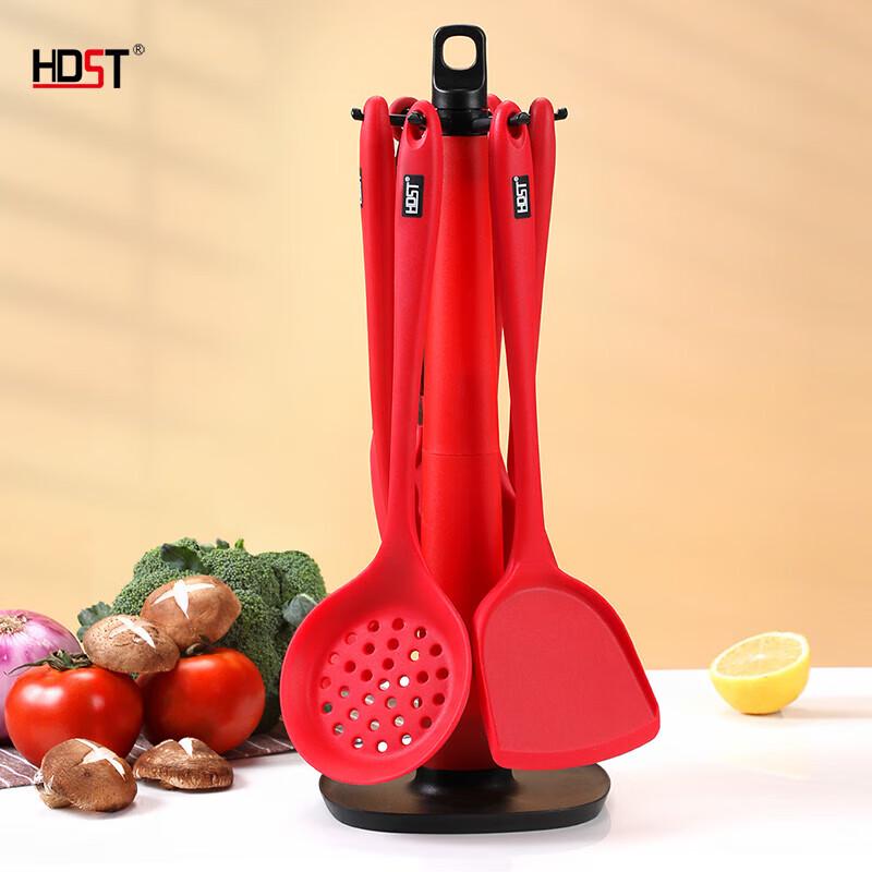 Huadian Shishitong Chuyi 7-Piece Silicone Kitchen Utensil Set