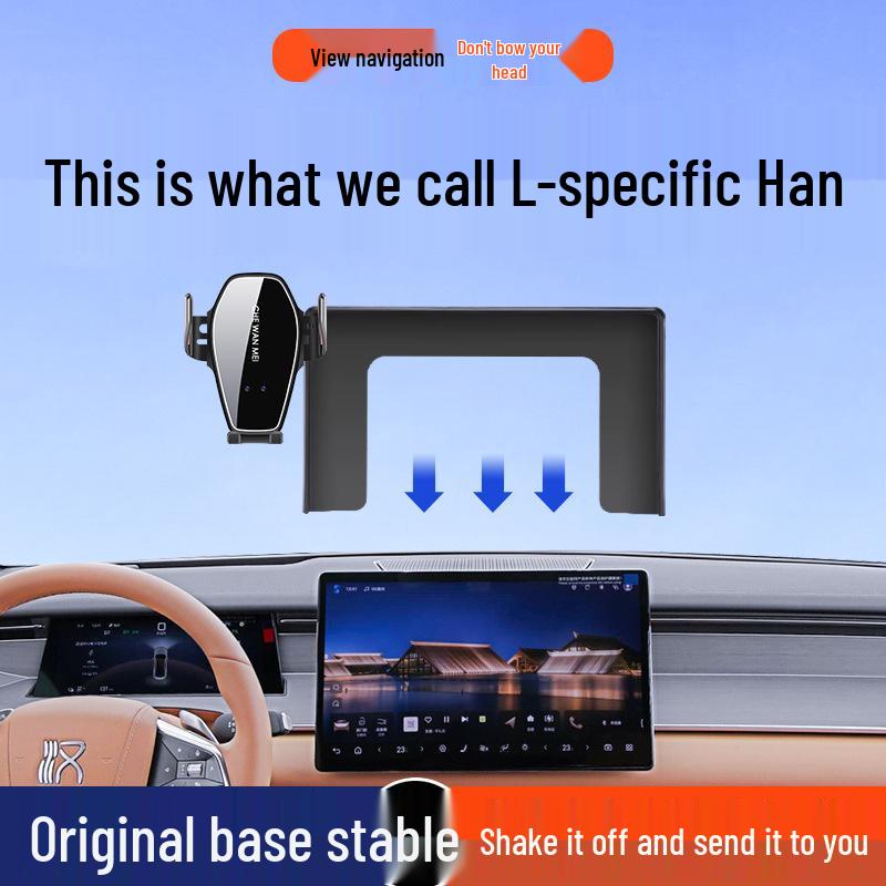BYD Han L Car Mount and Navigation Screen Console