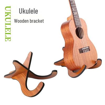 Holz-Klappständer für Ukulele, Violine und kleine Gitarre