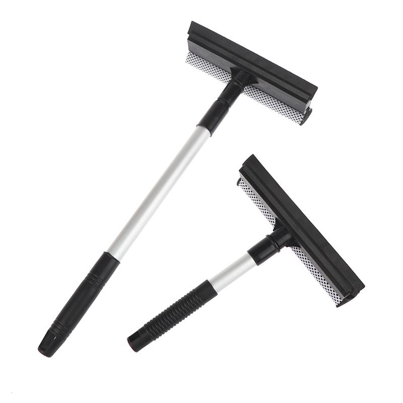 1Pc Squeegee Car Window Cleaner Single Section Pole /Retractable Pole Cleaning Window Brush Glass Squeegee Car Cleaning Tools