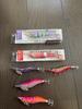 EVA x DRESS EVA-Q Eging Lure Set Evangelion Unit-01 Unit-02 Yamashita Egi-OH