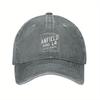 Verstellbare Baumwoll-Anfield-Baseballkappe Leichte Kappe mit gebogenem Schirm Dad Hat mit kreativem ANFIELD ROAD LAKE LIVERPOOL Aufdruck