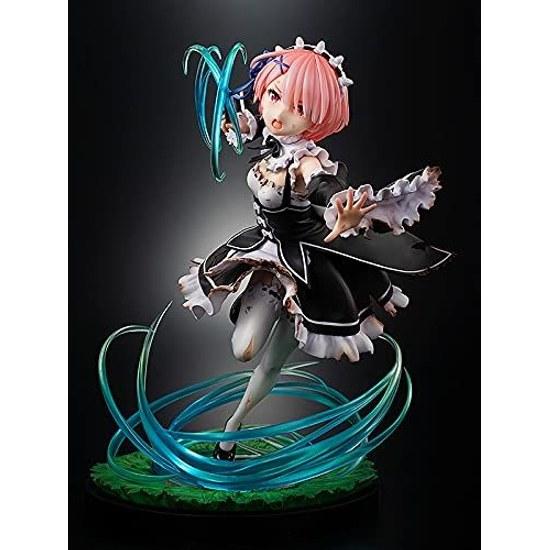 KDcolle ReZero Starting Life Another World Ram Roswaal Battle Version 1 7 Scale PVC ABS Painted Complete Figure KK34751