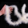 Encrypted Colored Turkey Feather Strips for DIY Decorations & Stage Costumes