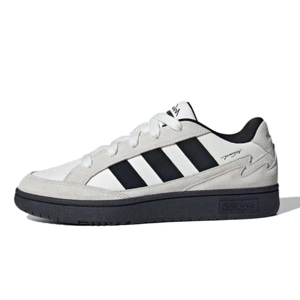 Adidas WCARD ADV Gray Tone Cushioning, Wear Resistant Low top Skateboard Shoes Unisex Black Gray IH0961(Team774-)