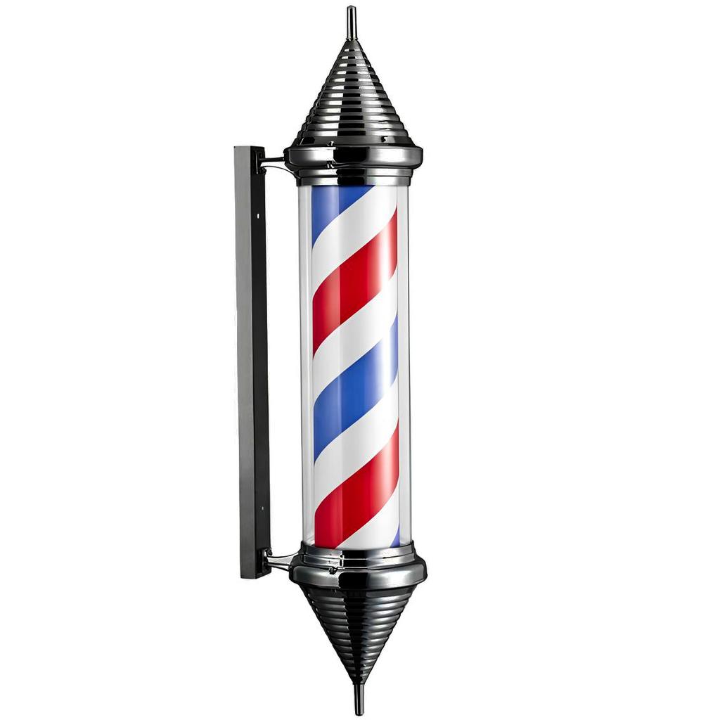 Ceiling pillar LED lamp barber barber barber sign advertising salon 103cm