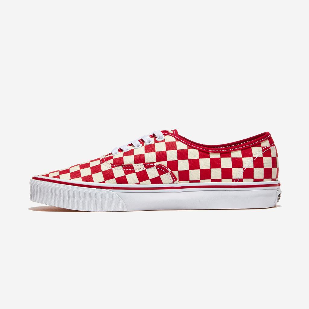 [Vans] Authentic - Primary Check Racing Red/White [VN000EGAR30] [Shipped from Korea] 100% Authentic