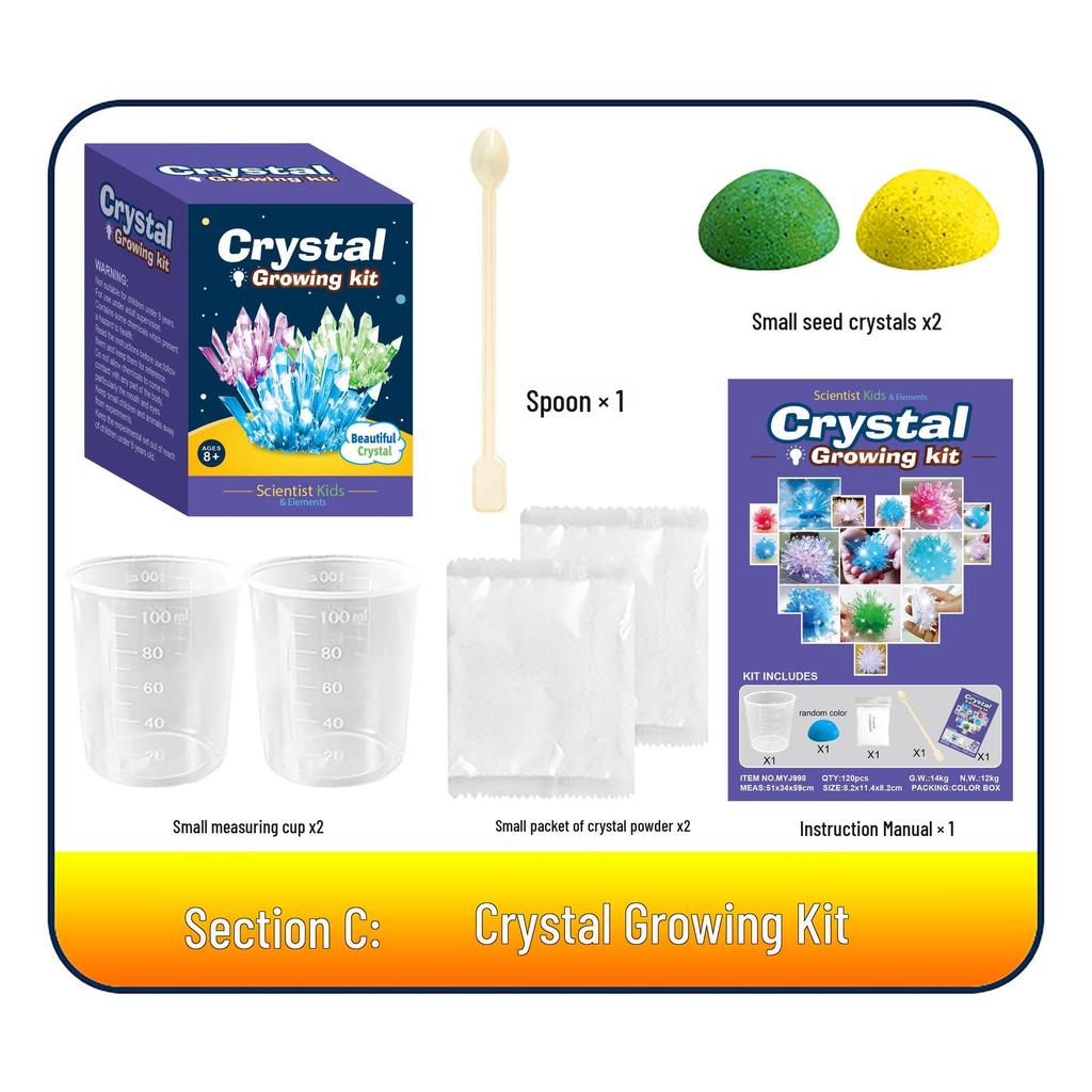 Children's Science Experiment Kit for Elementary and Kindergarten: DIY Physics & Chemistry Projects
