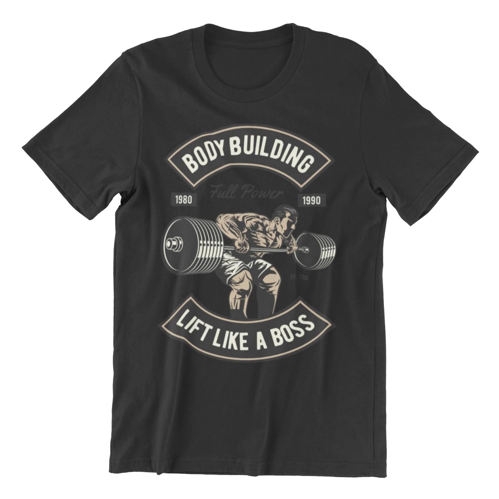 Body Building Lift Like A Boss Beast Gym Bodybuilding TShirt 100 Cotton ONeck Short Sleeve Summer Casual Mens Tshirt S