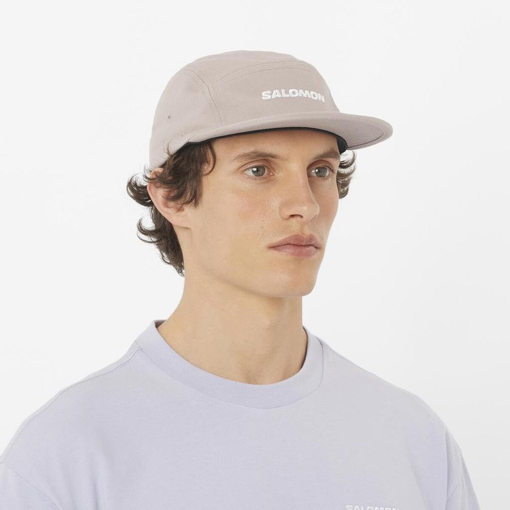 SALOMON LOGO 5 PANEL Outdoor ETHEREA Cap, Unisex, L/XL Sizes, LC2681900,