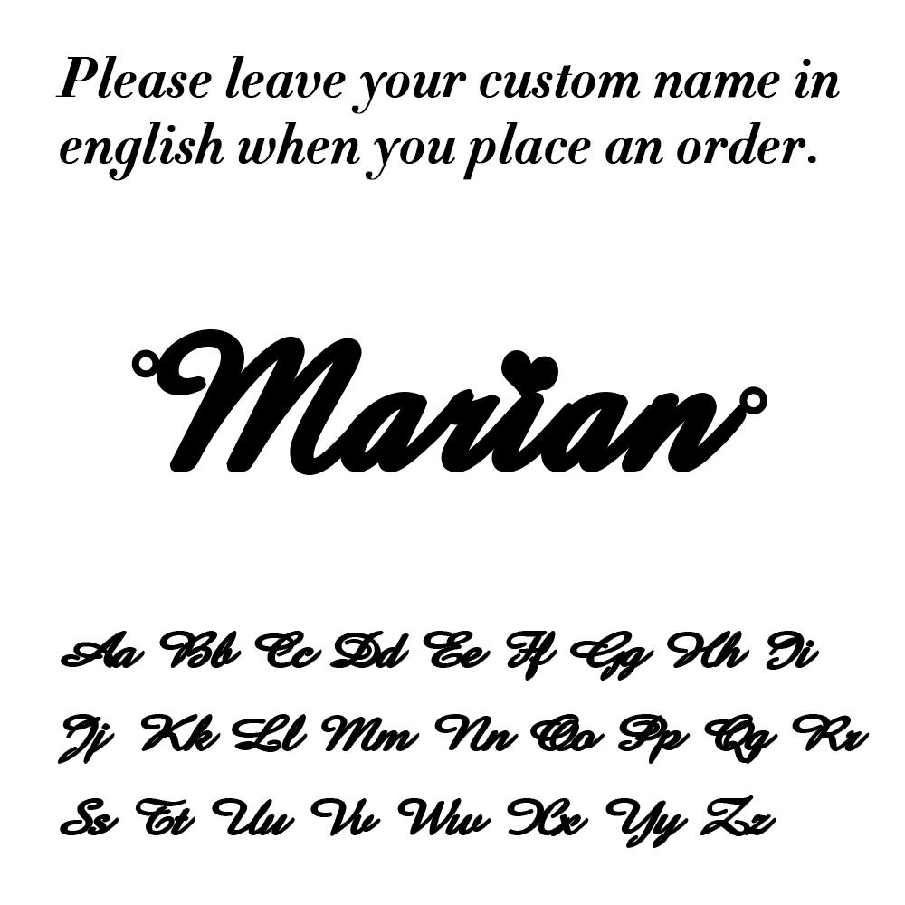 Lemegeton Custom Name Bracelet For Women Personalized Stainless Steel Charm Crown Heart Bracelet Jewelry For Girls Boy Gifts