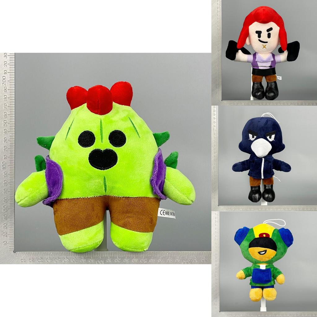 Niedliches Spike-Plüschtier von der weichen und kuscheligen Cartoon-Charakterpuppe