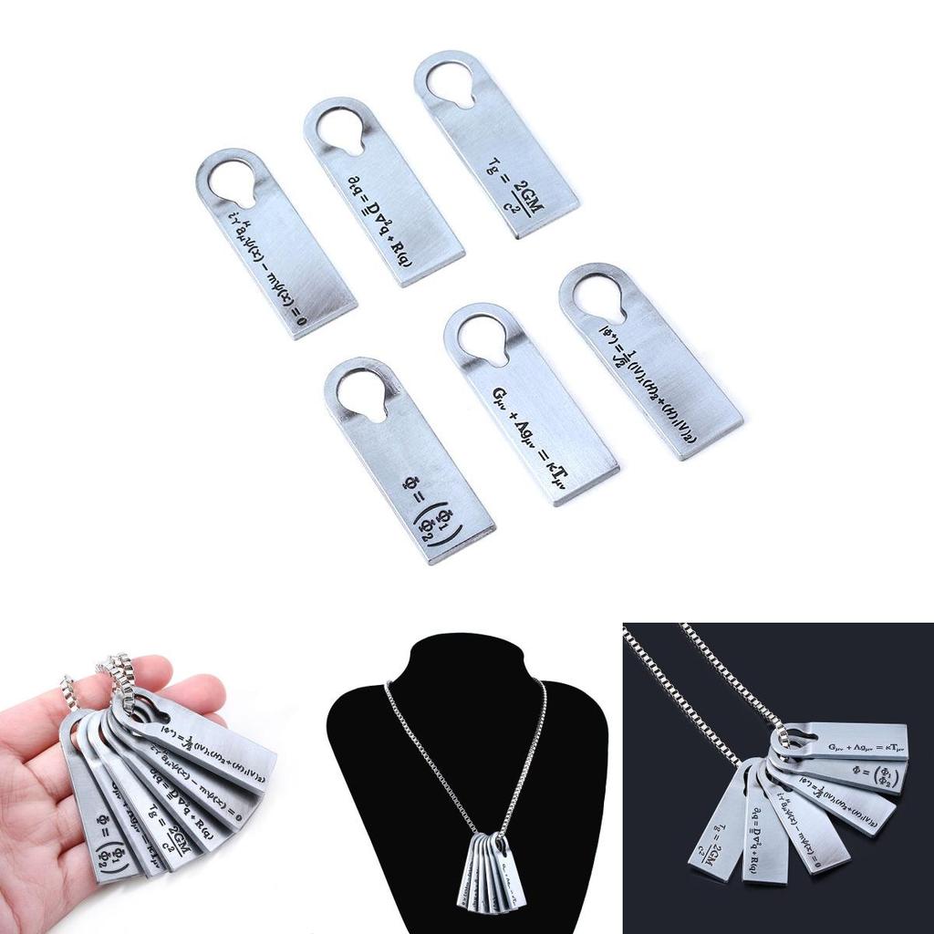 Death Stranding Chemical Physical Equations Alloy Retro Necklace Pendant For Cosplay Fans