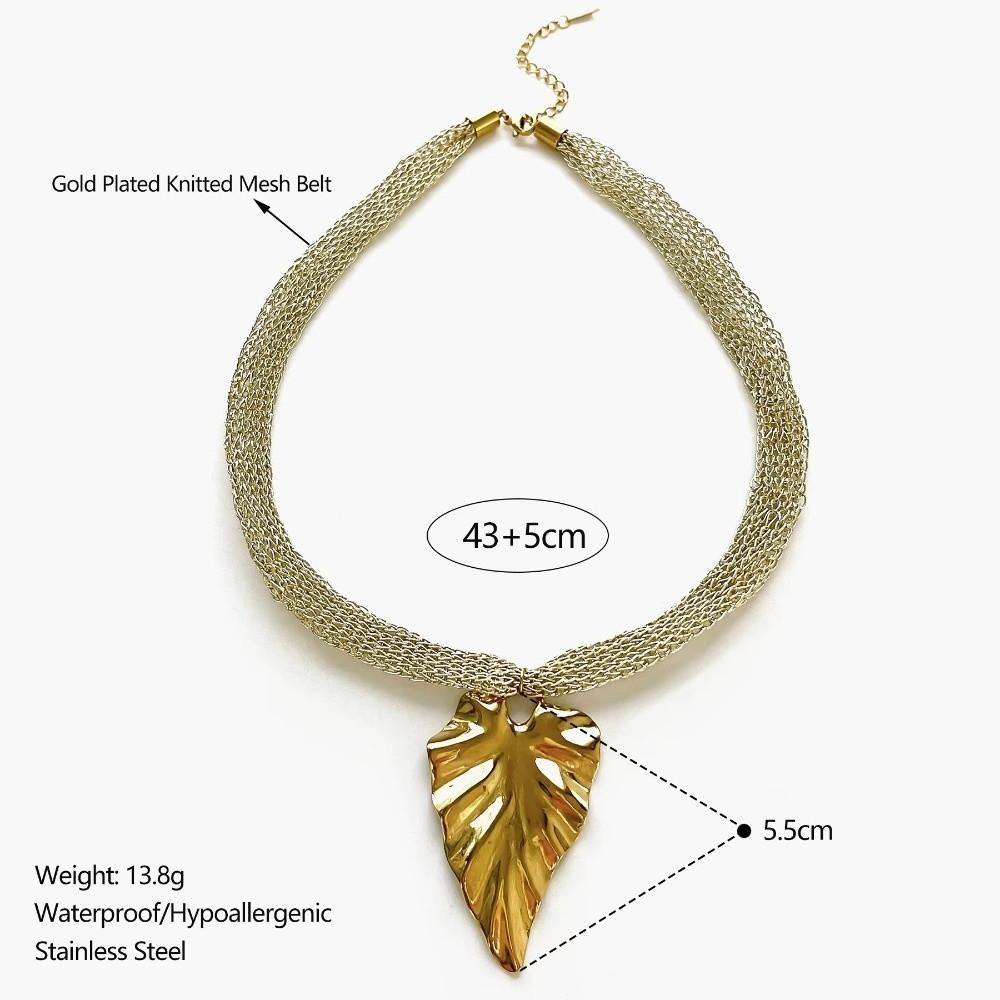 chic Geometric Woven Necklace Bohemian Style Shell Clavicle Chain Short adjustable Choker Necklace