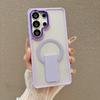 Samsung S26ultra sound bracket matte magnetic mobile phone case s25plus anti-drop simple protective case