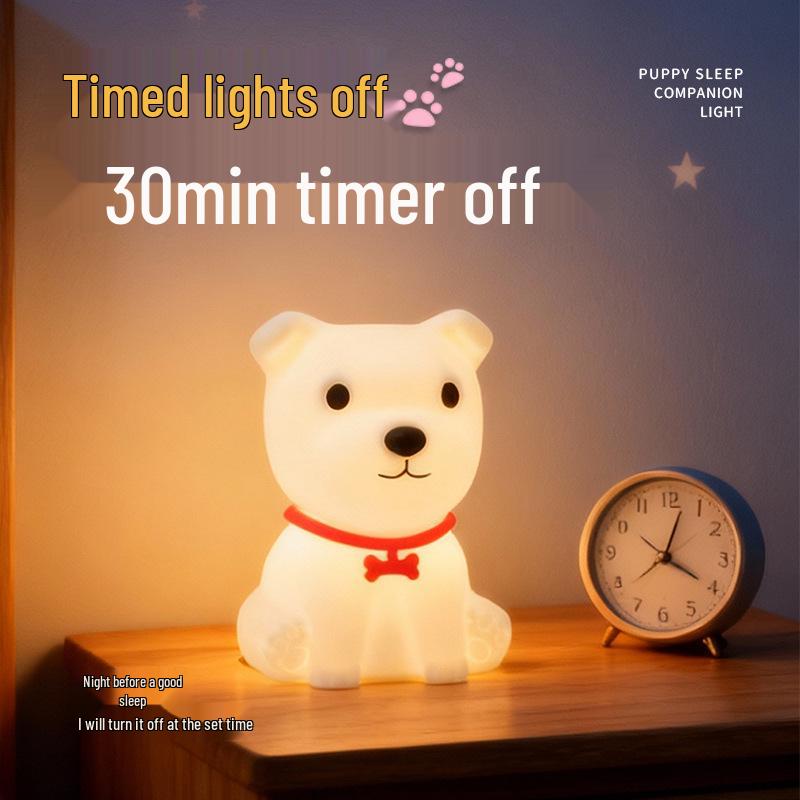 Rechargeable Cute Duck Silicone Night Light - Bedside & Atmosphere Lamp