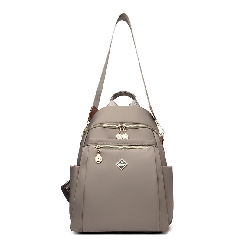 Lehký Vodotěsný Oxfordový Batoh Dámská Multifunkční Cestovní Taška přes Rameno Studentská Školní Taška