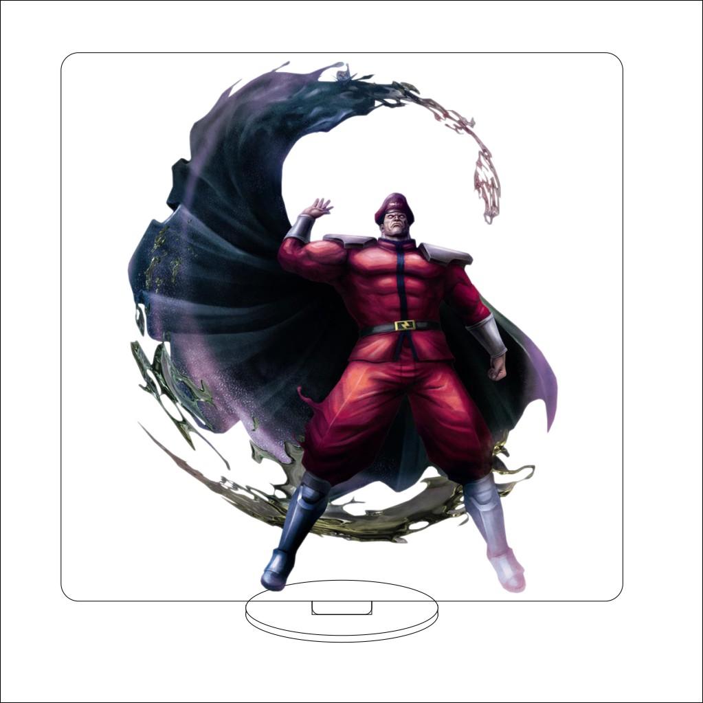 16CM Anime Sutorīto Faitā Figure Stand Model BLANKA/ZANGIEF/DHAISIM/Cammy White Cute Desk Decor Standing Sign Gifts