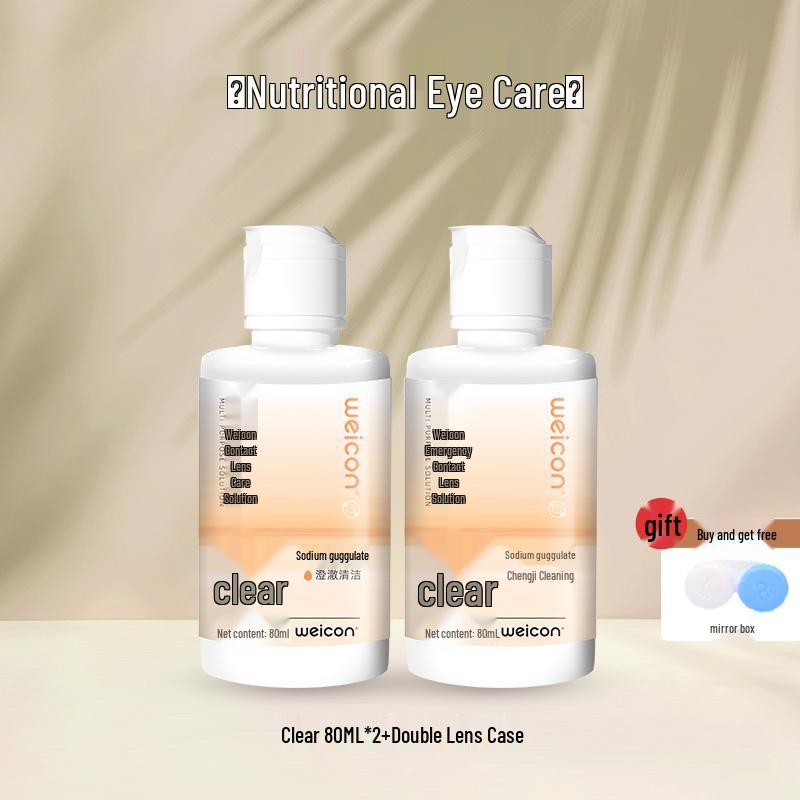 ვეიკანგ ჩენსი ფერადი კონტაქტური ლინზების ხსნარი ქალებისთვის - მიოპიის მოვლა, ხელმისაწვდომია დიდ და პატარა ბოთლებში