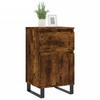 VidaXL Buffets 2 pcs chêne fumé 40x35x70 cm bois d'ingénierie 831175