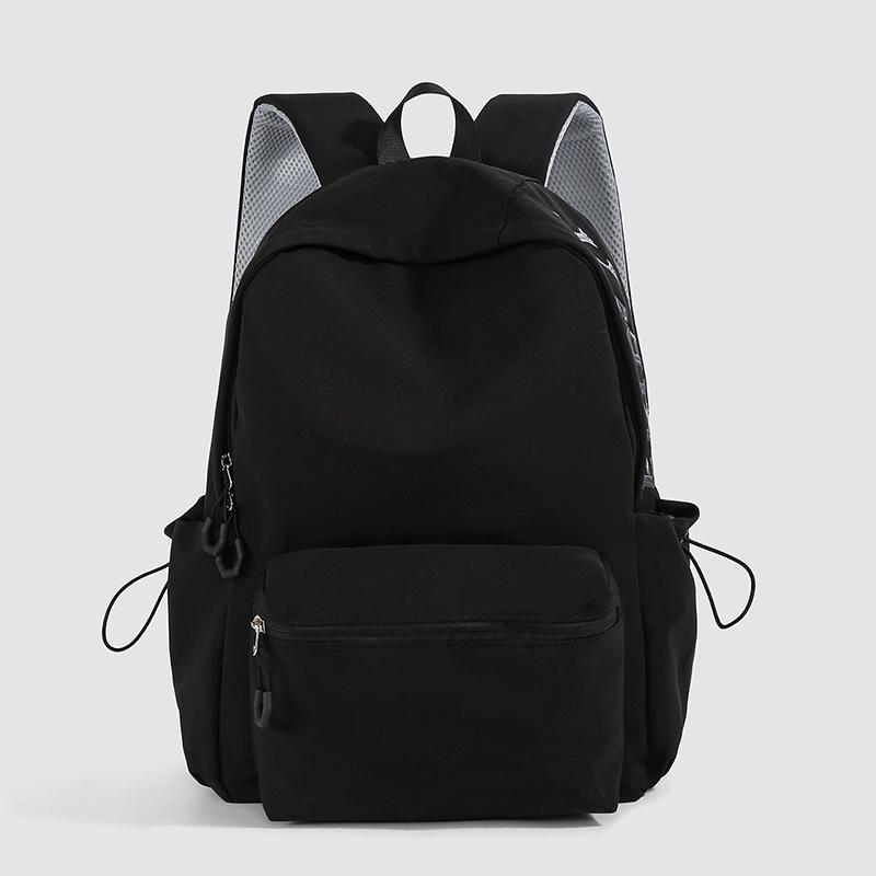 New schoolbag for women, INS style campus minimalist lightweight backpack, Korean style versatile forest-style middle and high school backpack