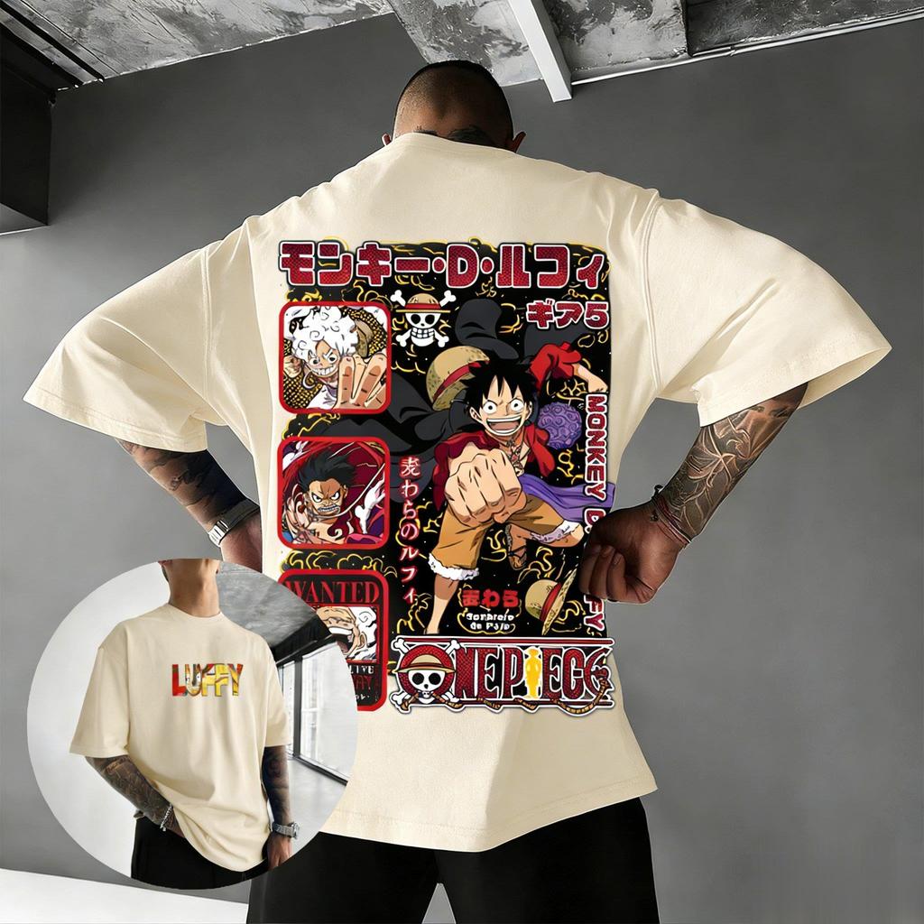 One Piece Anime T Shirt Luffy Gear 5 Men Women Short Sleeve Tee Monkey D Graphic Print Streetwear Casual 2026 Summer Y2k Clothes