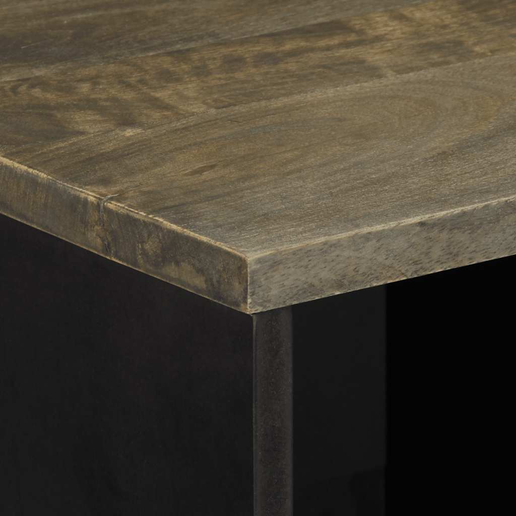 Komoda 80X33X75 Cm Drewno Lite Mango