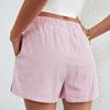 Women's Y2K Aesthetic Fashion Loose Shorts Striped High Elastic Waist Summer Casual Grunge Short Panties