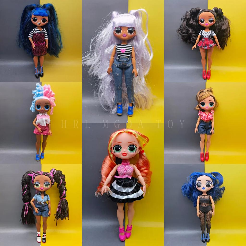 Originale OMG Puppe 24cm Große Schwester Fashionista mit Kleidung und Schuhen - Perfektes Weihnachtsgeschenk für Mädchen