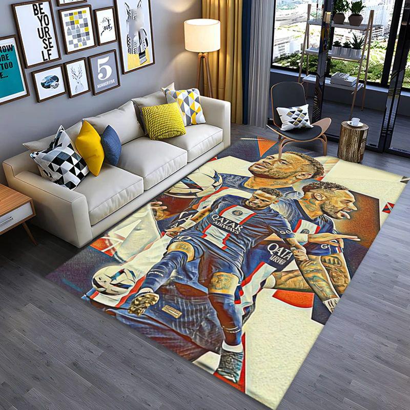 Vibrant Colors Victory carpet Living room and bedroom mats Suitable for all seasons Bathroom mat Room Art
