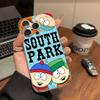 Classic S-south Cartoon P-Park Anime for iPhone 17 16 15 14 13 12 11 Pro Max Plus Transparent Soft TPU Phone Cover
