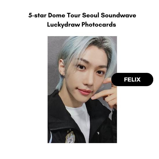 

Специальные фотокарточки тура Stray Kids 5-STAR Dome Tour 2023 в Сеуле