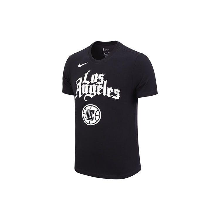 Nike T Shirts Men's Black Crew Neck Moderate Straight Fit CT9824-010