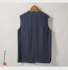 Men's Retro Style Loose Cotton & Linen Sleeveless Vest